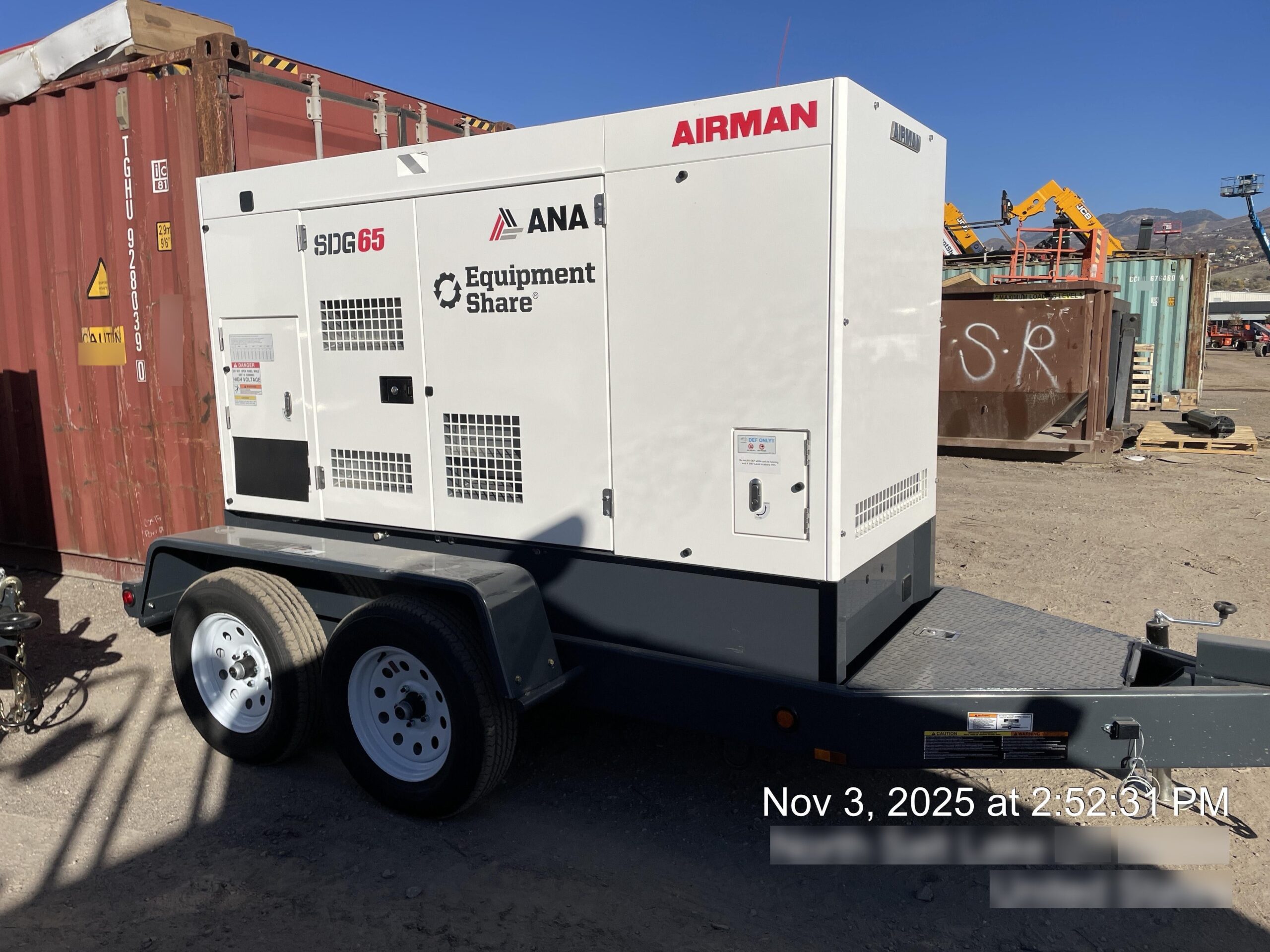 2025 AIRMAN SDG65S-8E1