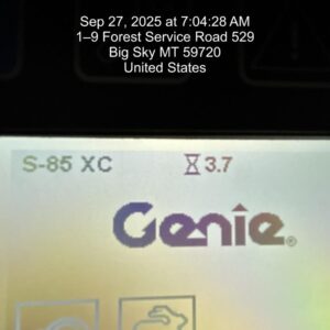 2025 GENIE S-85 XC
