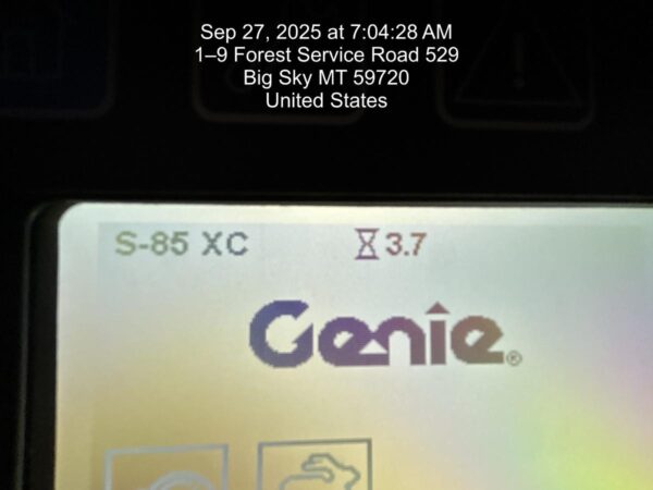 2025 GENIE S-85 XC 2025 GENIE S-85 XC
