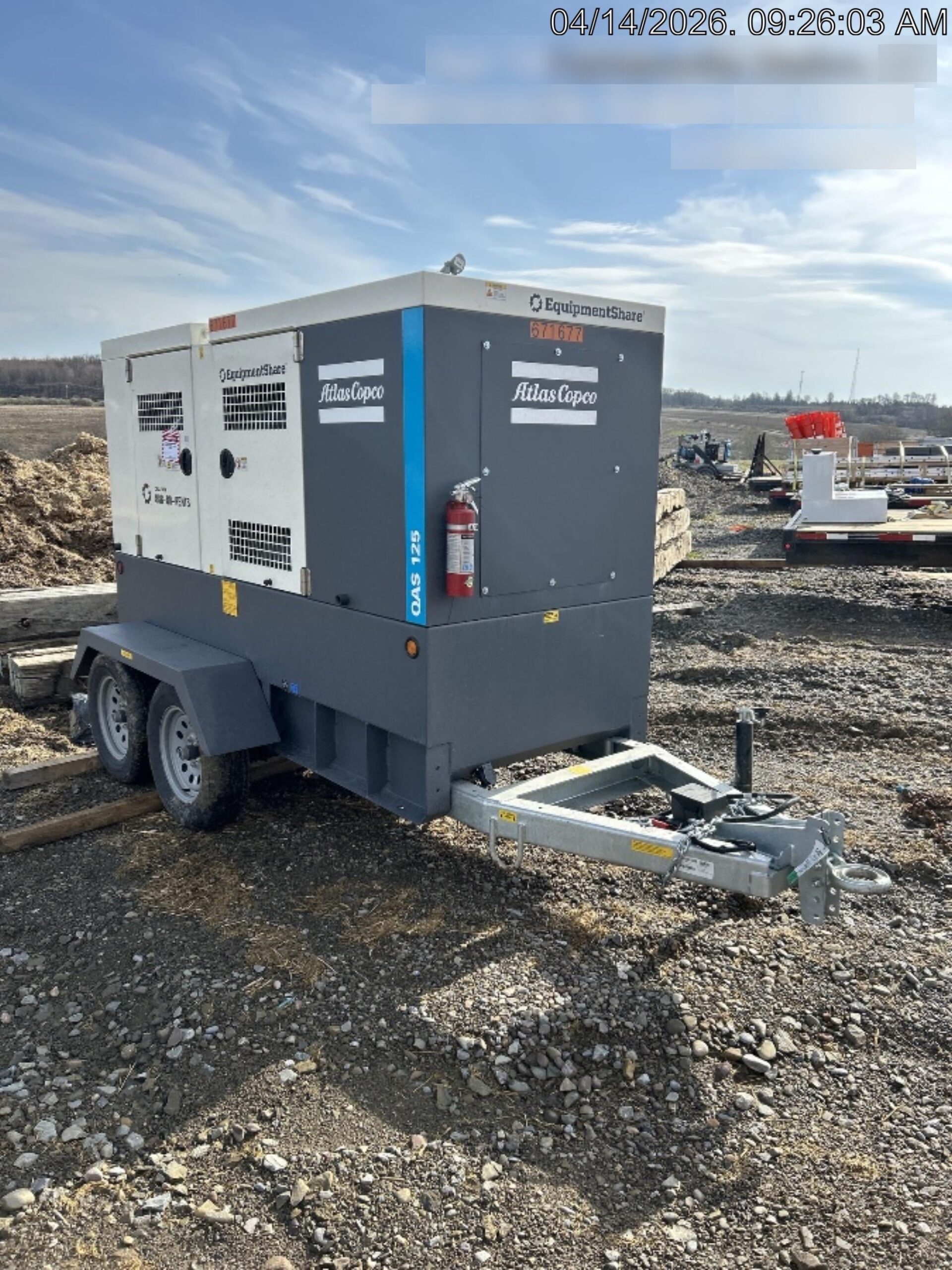 2026 ATLAS COPCO QAS 125