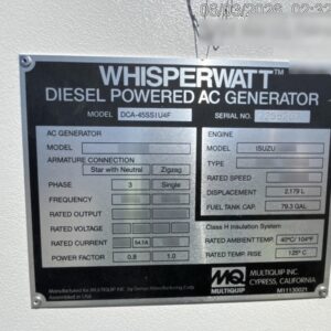 2026 MULTIQUIP DCA45SSIU4F
